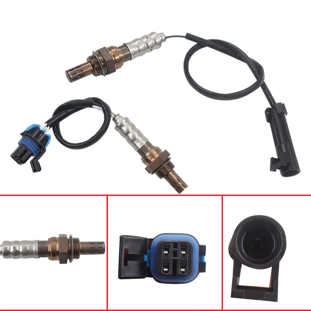 LABWORK Upper & Under O2 Oxygen Sensor For 99-00 Chevrolet S10 2.2L Gas Engine - Lab Work Auto