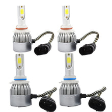 Load image into Gallery viewer, LED Headlight Kit Combo Total 2800W 390000LM High Low Beam 6000K 4PCS 9005 9006 Lab Work Auto