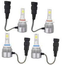 Load image into Gallery viewer, LED Headlight Kit Combo Total 2800W 390000LM High Low Beam 6000K 4PCS 9005 9006 Lab Work Auto