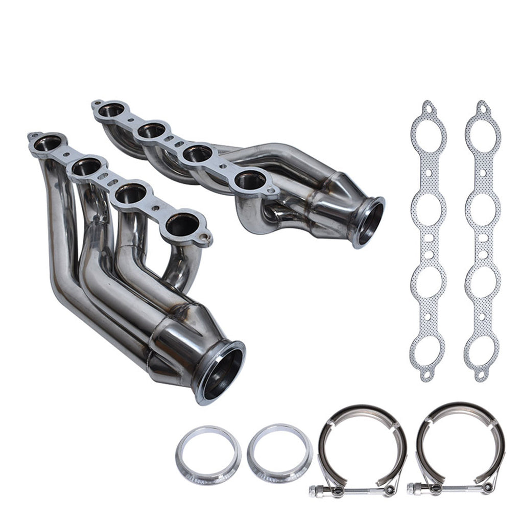 LS Turbo Headers for LSX, LS1, LS2, LS3, LS6 Forward Facing Up (1 3/4"Primaries) Lab Work Auto 