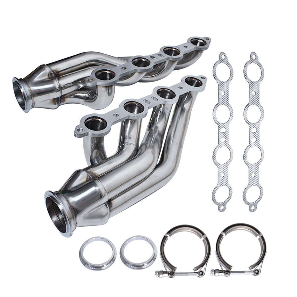 LS Turbo Headers for LSX, LS1, LS2, LS3, LS6 Forward Facing Up (1 3/4"Primaries) Lab Work Auto 