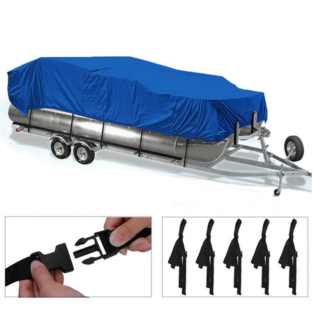 Labwork 21' 22' 23' 24' Boat Cover Waterproof Trailerable Heavy Duty Pontoon Beam 102" Lab Work Auto