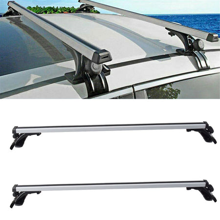 Labwork 48" Car Universal Top Roof Rack Cross Bar Luggage Cargo Carrier Rails Aluminum Lab Work Auto 