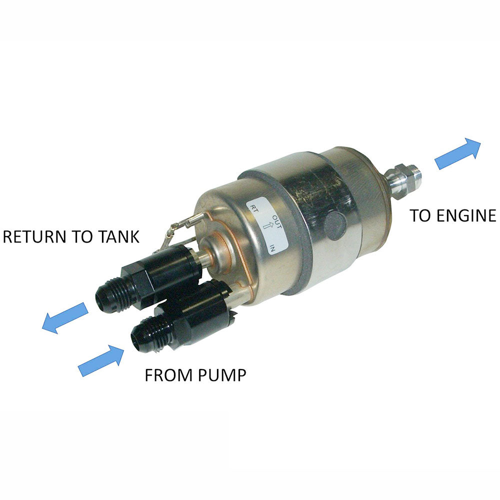 Labwork -6AN Fuel Adapter Fitting to 3/8 Quick Connect w/Thread EFI Female BLACK LS GM Lab Work Auto