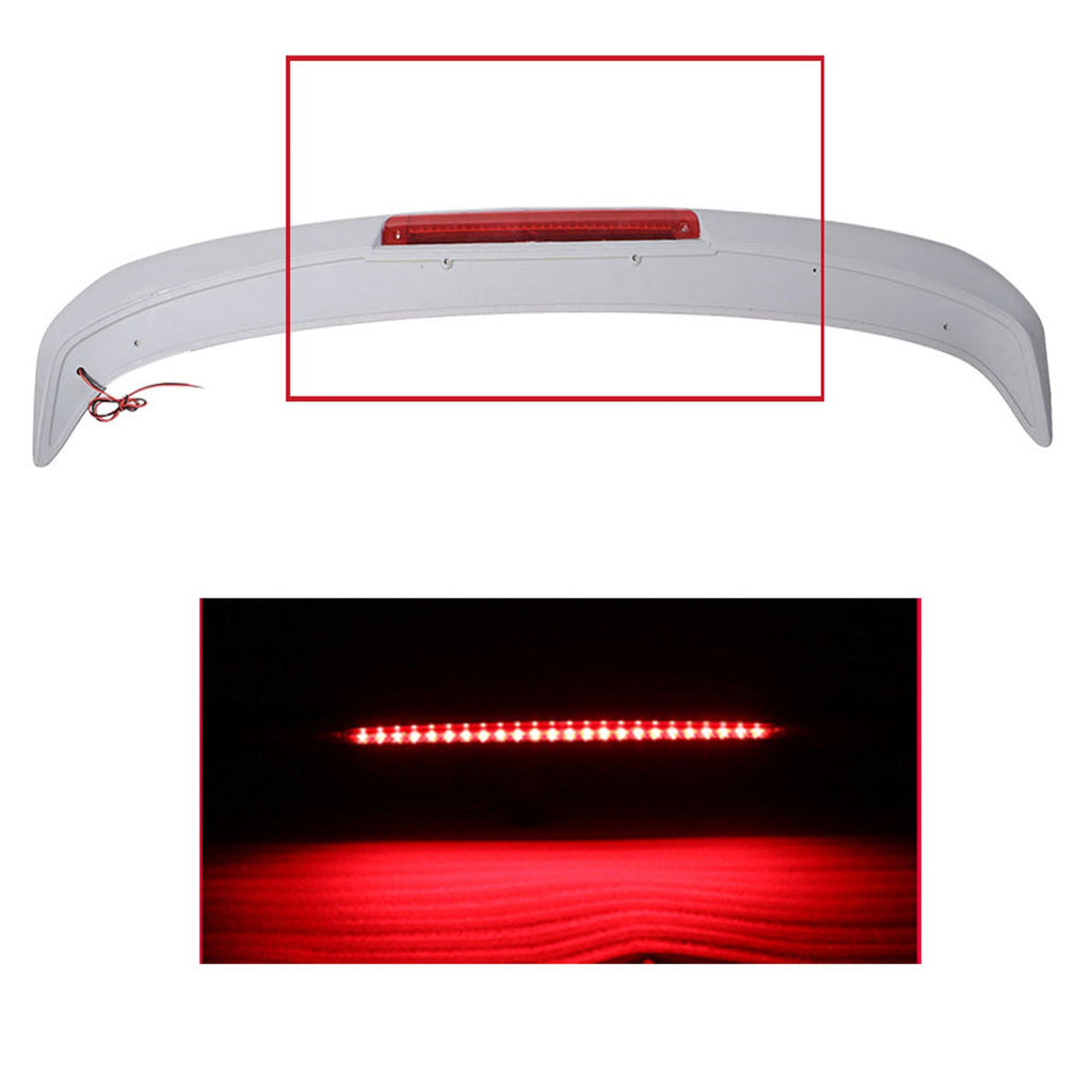 Labwork For Nissan Altima 2013 2014 2015 4dr Spoiler Wing w/LED Matt Black Lab Work Auto