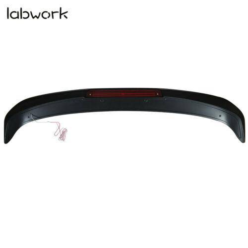 Labwork For Nissan Altima 2013 2014 2015 4dr Spoiler Wing w/LED Matt Black Lab Work Auto