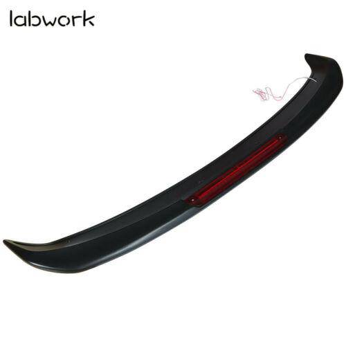 Labwork For Nissan Altima 2013 2014 2015 4dr Spoiler Wing w/LED Matt Black Lab Work Auto