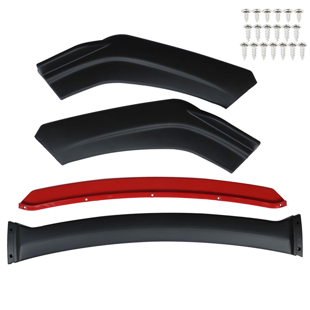 Labwork Front Bumper Lip Body Kit Splitter Spoiler Diffuser Universal Car Lab Work Auto