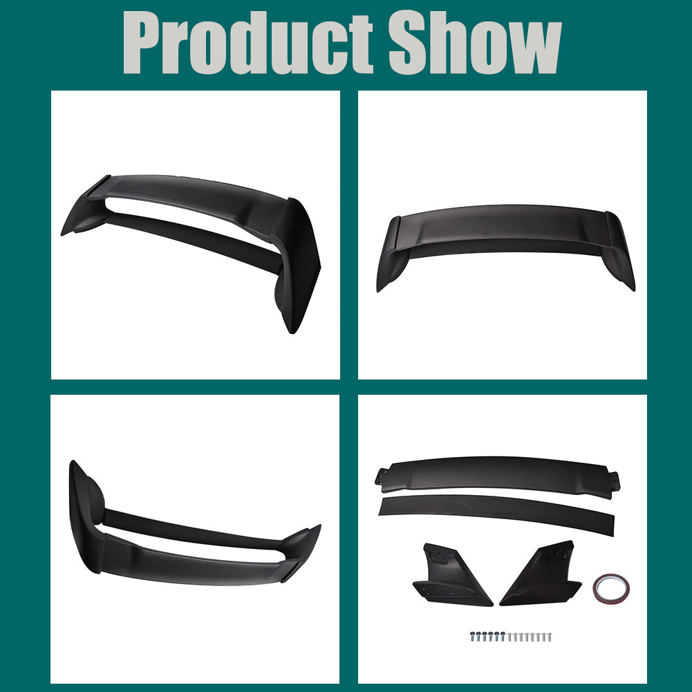 Labwork Trunk Wing Spoiler For 2006-11 Honda Civic 4DR Sedan Unpainted Lab Work Auto