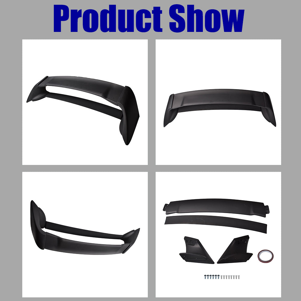 Labwork Trunk Wing Spoiler For 2006-11 Honda Civic 4DR Sedan Unpainted Lab Work Auto