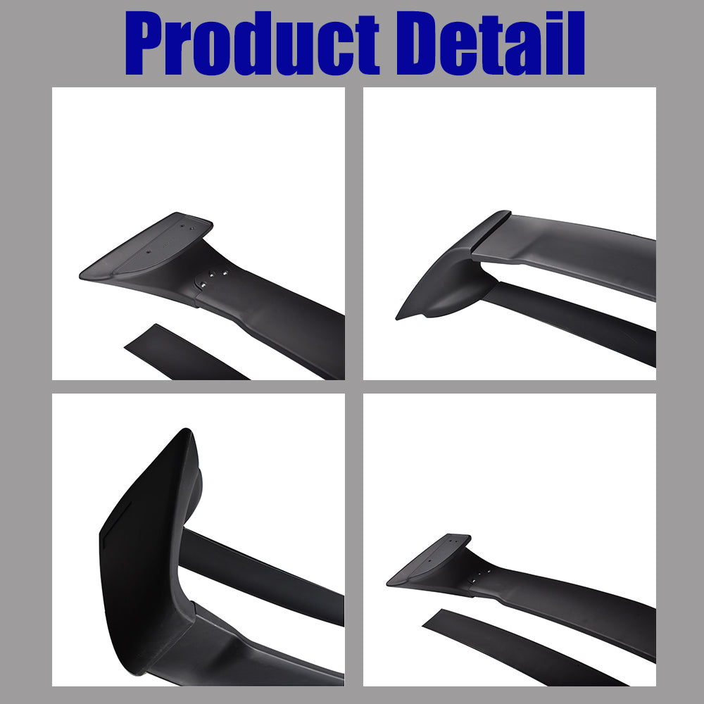 Labwork Trunk Wing Spoiler For 2006-11 Honda Civic 4DR Sedan Unpainted Lab Work Auto