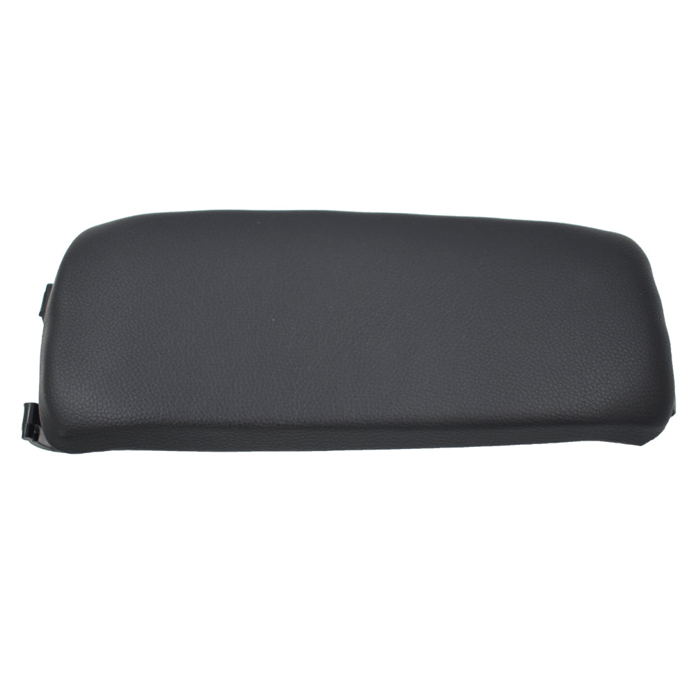 Leather Armrest Center Box Console Lid Cover for 2004-2008 AUDI A4 B7 Black US Lab Work Auto