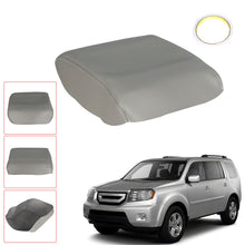 Load image into Gallery viewer, Leather Center Console Lid Armrest Cover Fit for 2009-2015 HONDA Pilot 3.5L Gray Lab Work Auto