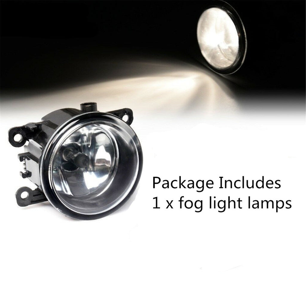 Left/Right Driver Passanger Side Fog Light Lamp 55W w/ H11 Bulb for Ford Honda Lab Work Auto