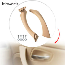 Load image into Gallery viewer, Left + Right Inner Door Panel Handle Outer Pull Trim Cover For BMW E90 328i Lab Work Auto