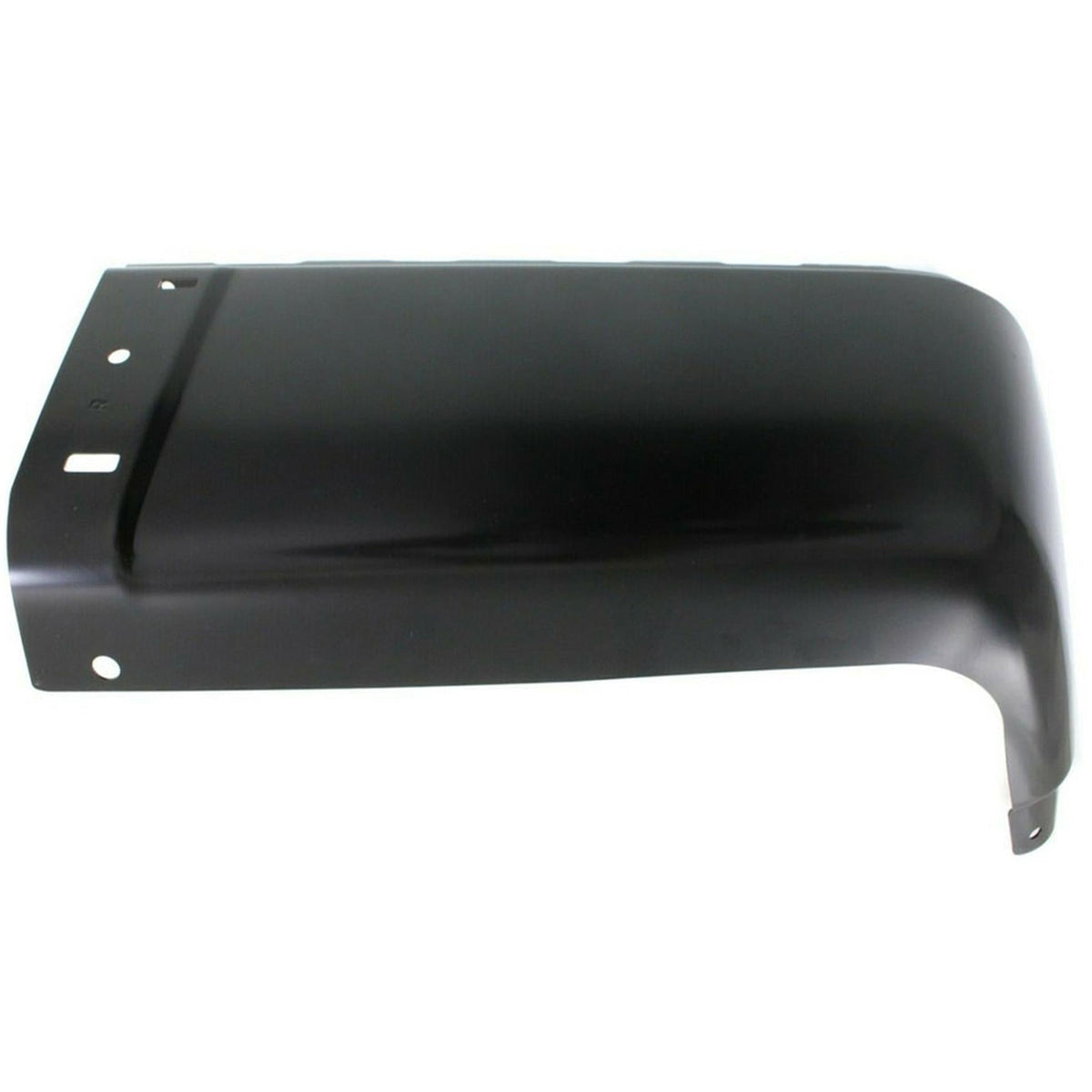 Left & Right Rear Bumper End Caps Set Black For 2007-2013 Chevy Silverado 1500 Lab Work Auto