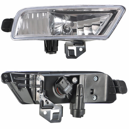 Left and Right Fog Lights Lamps+Wiring Kit & Switch For 2015 2016 Honda CRV CR-V Lab Work Auto