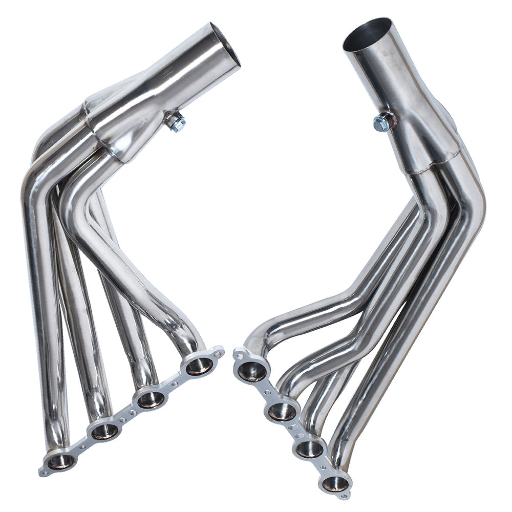 Long Tube Stainless Header Exhaust Manifold Fit for 10-15 Camaro SS LS3 6.2L V8 Lab Work Auto