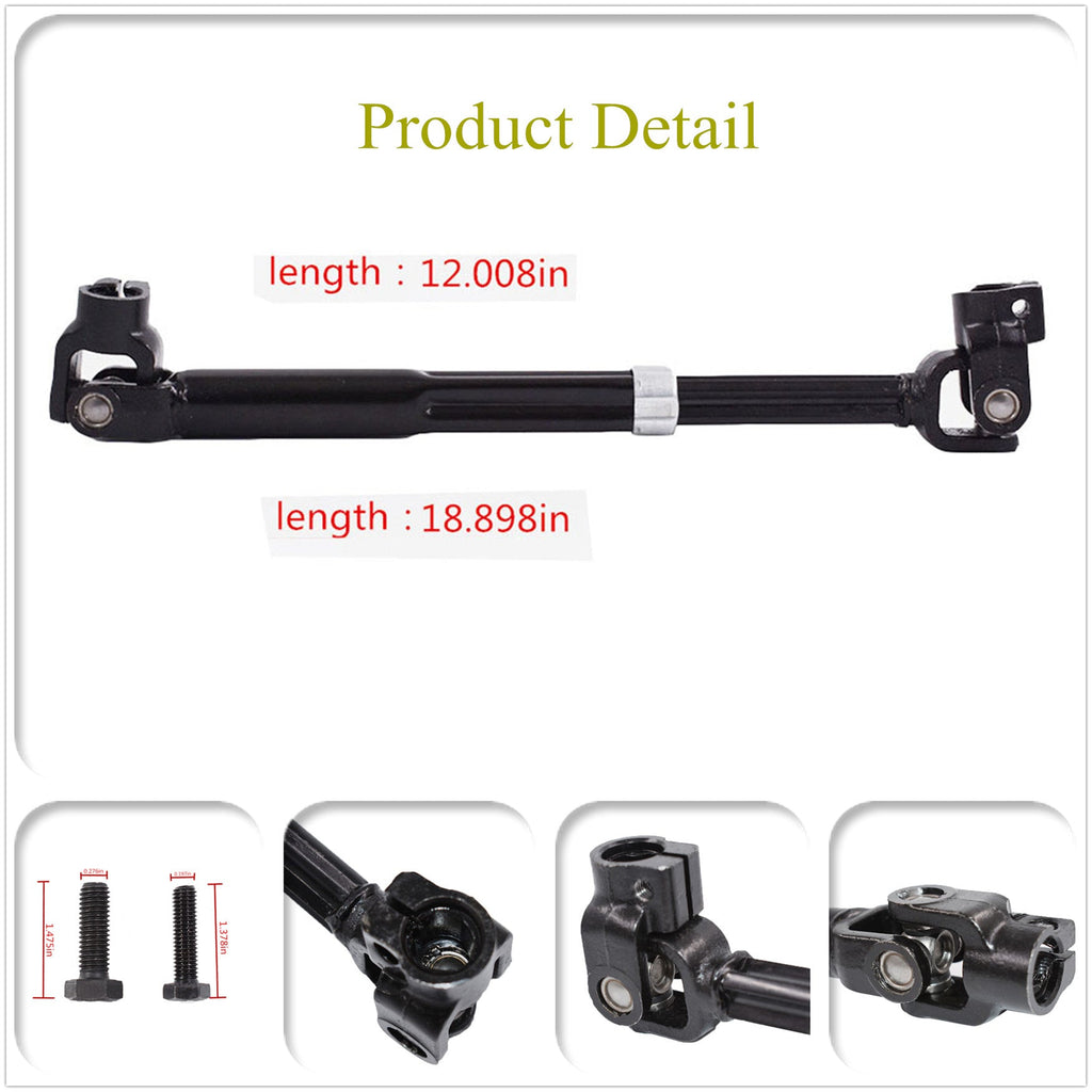 Lower Intermediate Steering Shaft For 04-08 Ford F150 Lincoln Mark 8L3Z3B676B Lab Work Auto