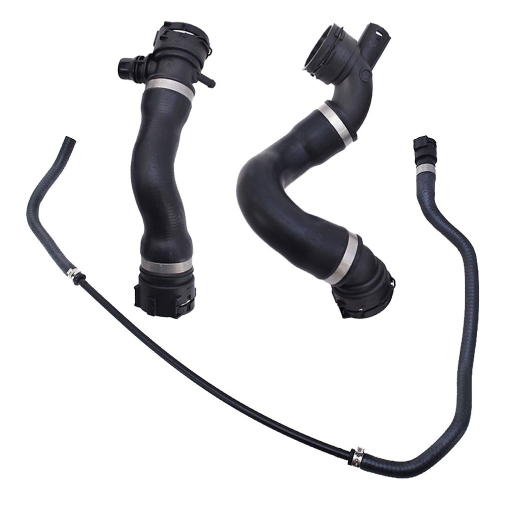 Lower Upper Radiator Coolant Hose + Vent Line Hose Set For BMW 325i 328i 330i Lab Work Auto