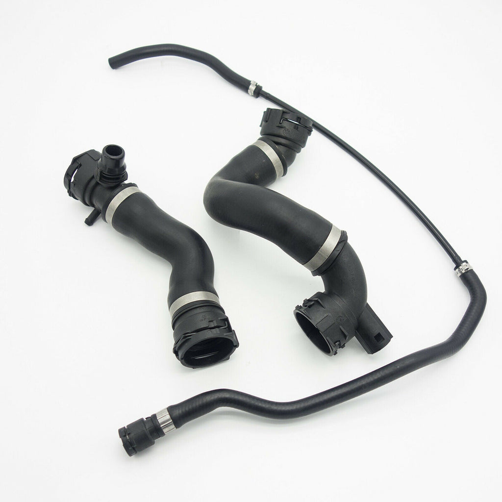 Lower Upper Radiator Coolant Hose + Vent Line Hose Set For BMW 325i 328i 330i Lab Work Auto