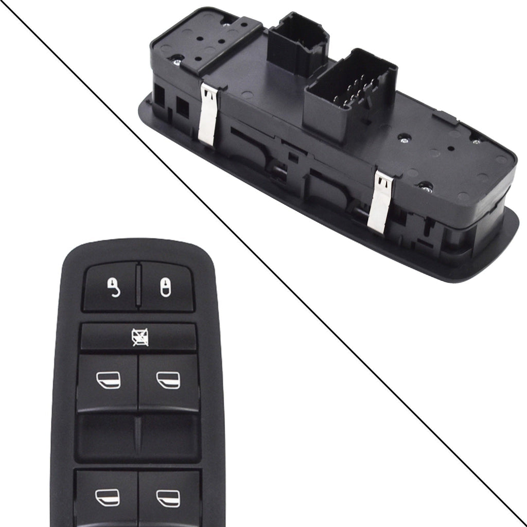 NEW Front Door Window Switch Left For 2013-16 Chrysler Dodge Cherokee 56046553AC Lab Work Auto