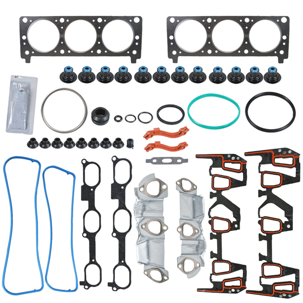 New Head Gasket Set  For 05-09 Chevrolet Equinox Pontiac Torrent 3.4L OHV VIN F Lab Work Auto