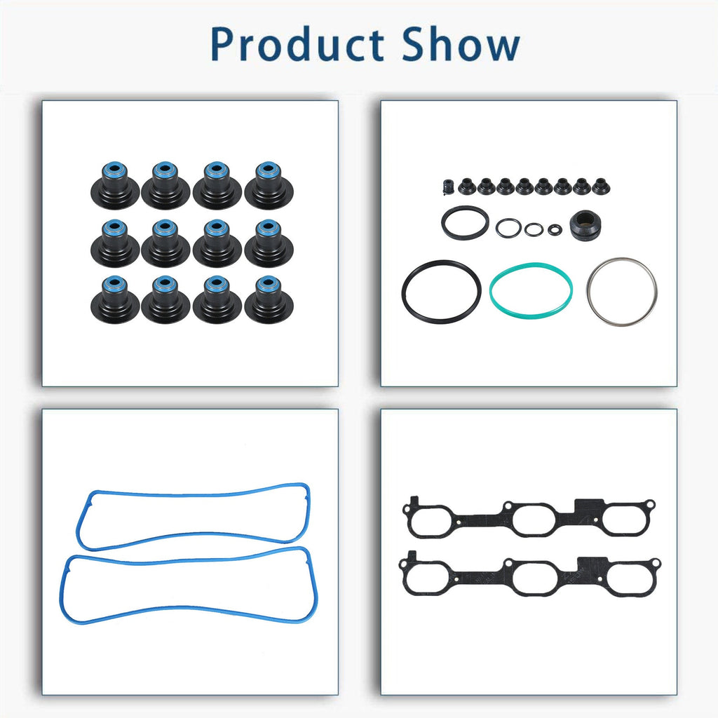 New Head Gasket Set  For 05-09 Chevrolet Equinox Pontiac Torrent 3.4L OHV VIN F Lab Work Auto