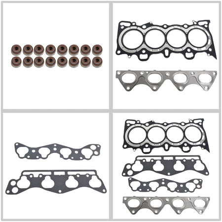 New MLS Head Gasket Set For 1996-2000 Honda Civic Del Sol 1.6L D16Y5 D16Y7 D16Y8 Lab Work Auto