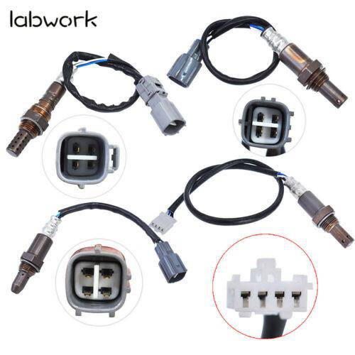 New Oxygen Sensor O2 Complete Set 4 3.3L-V6 Fit for 2004 05 06 Toyota Sienna Lab Work Auto