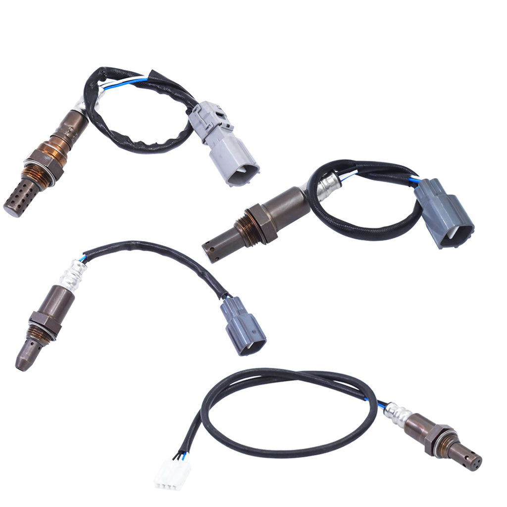 New Oxygen Sensor O2 Complete Set 4 3.3L-V6 Fit for 2004 05 06 Toyota Sienna Lab Work Auto