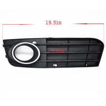 Load image into Gallery viewer, New Pair Front Bumper Fog Light Grille Grill Cover For Audi A4 B8 A4L 2009-2012 Lab Work Auto