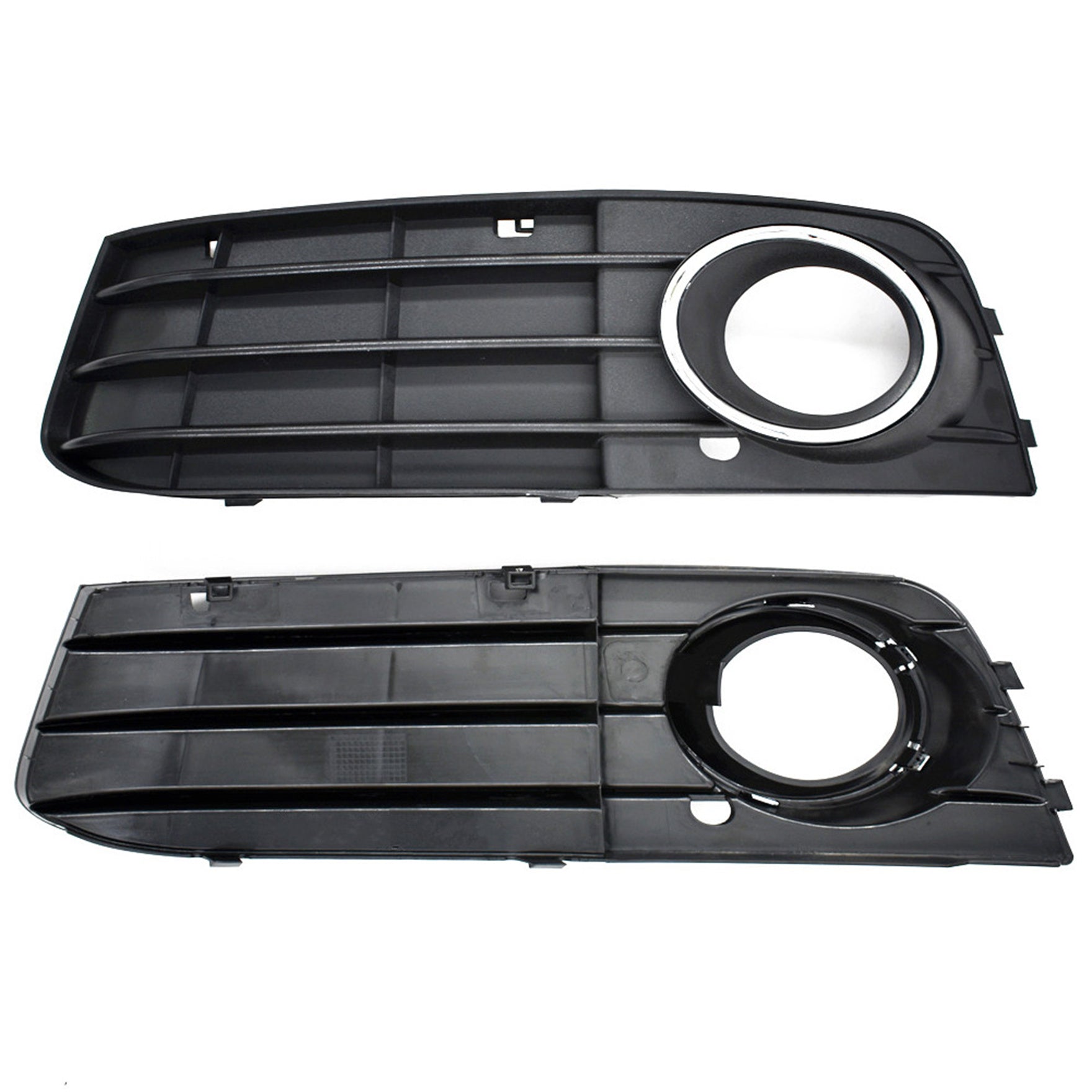 New Pair Front Bumper Fog Light Grille Grill Cover For Audi A4 B8 A4L 2009-2012 Lab Work Auto