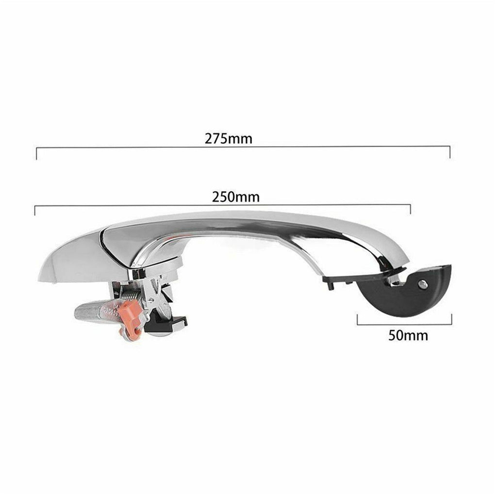 Outer Door Handle Chrome for CHRYSLER 300 / 300C 2005 2006 2007 2008 2009 2010 Lab Work Auto