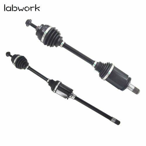 Pair Front CV Axle Shafts Fit for BMW 535i 528i 535d & 640i xDrive Lab Work Auto