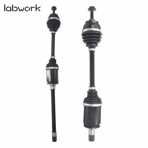 Pair Front CV Axle Shafts Fit for BMW 535i 528i 535d & 640i xDrive Lab Work Auto