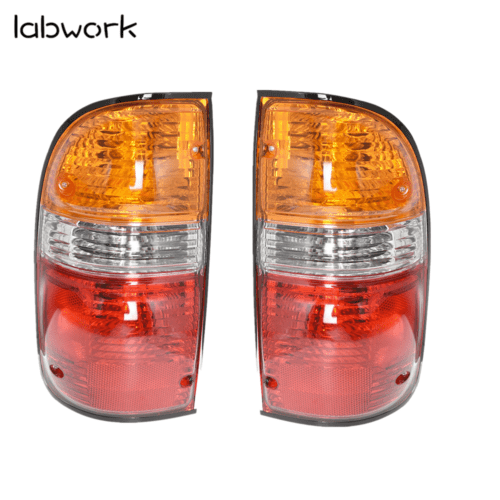 Pickup Replacement Tail Light Lamps For 2001-2004 Toyota Tacoma Left+Right Side Lab Work Auto