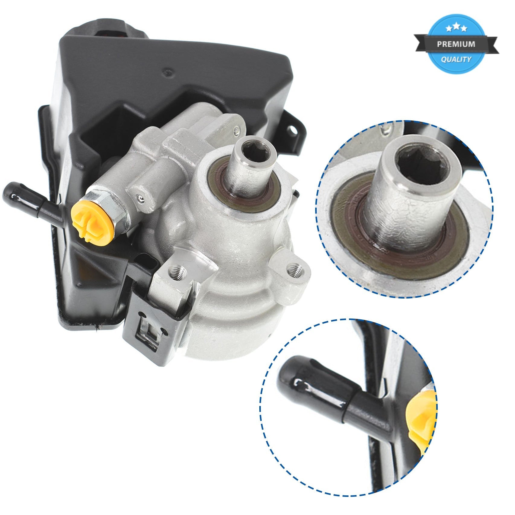 Power Steering Pump w/ Reservoir 20-57993 For Buick Rendezvous Terraza Chevrolet Lab Work Auto