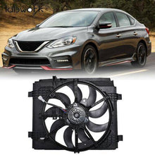 Load image into Gallery viewer, Radiator And Condenser Fan Fit For 2013-2018 Nissan Sentra  NI3115146 Lab Work Auto