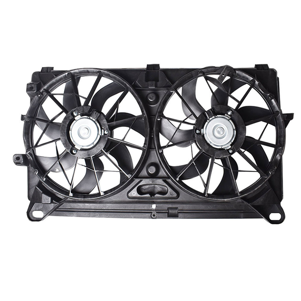 Radiator And Condenser Fan For GMC Sierra 2500 HD Chevrolet GM3115212 TYC622230 Lab Work Auto