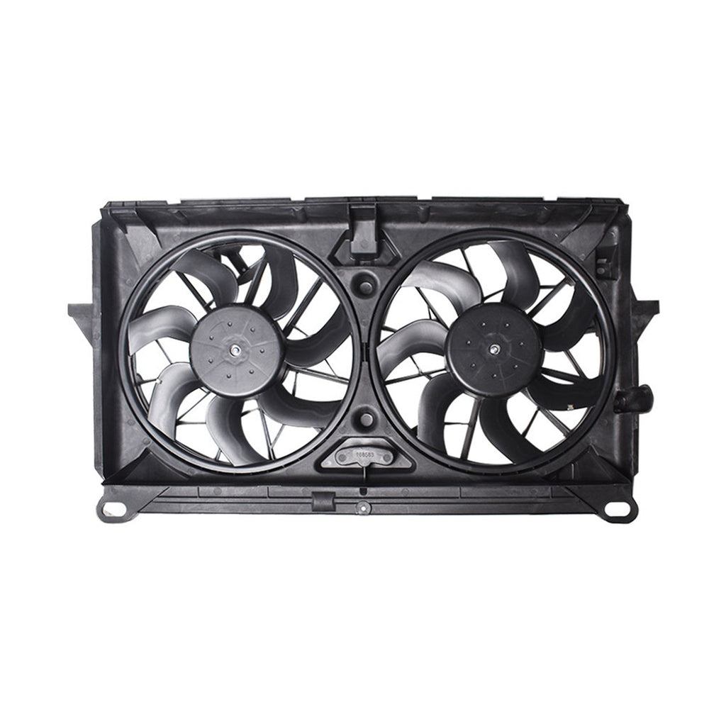 Radiator And Condenser Fan For GMC Sierra 2500 HD Chevrolet GM3115212 TYC622230 Lab Work Auto