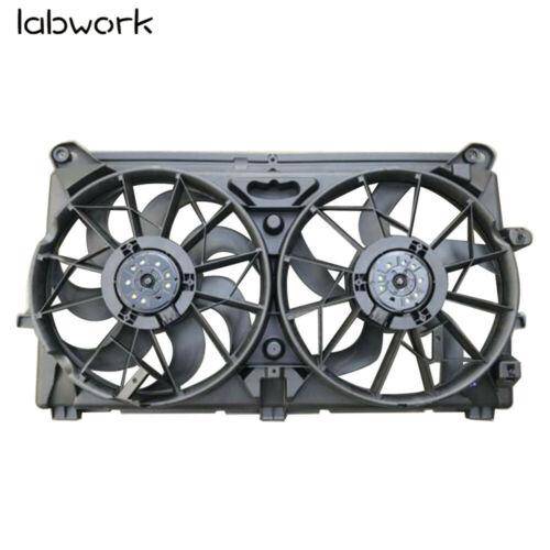 Radiator And Condenser Fan For GMC Sierra 2500 HD Chevrolet GM3115212 TYC622230 - Lab Work Auto