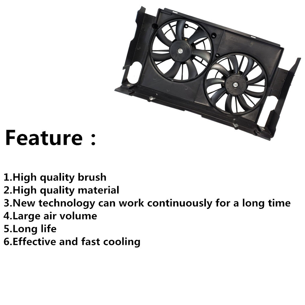 Radiator Cooling Fan Assembly Fit For 2013-2017 Toyota RAV4 TO3115177 Lab Work Auto