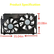 Load image into Gallery viewer, Radiator Cooling Fan Assembly Fit For 2013-2017 Toyota RAV4 TO3115177 Lab Work Auto