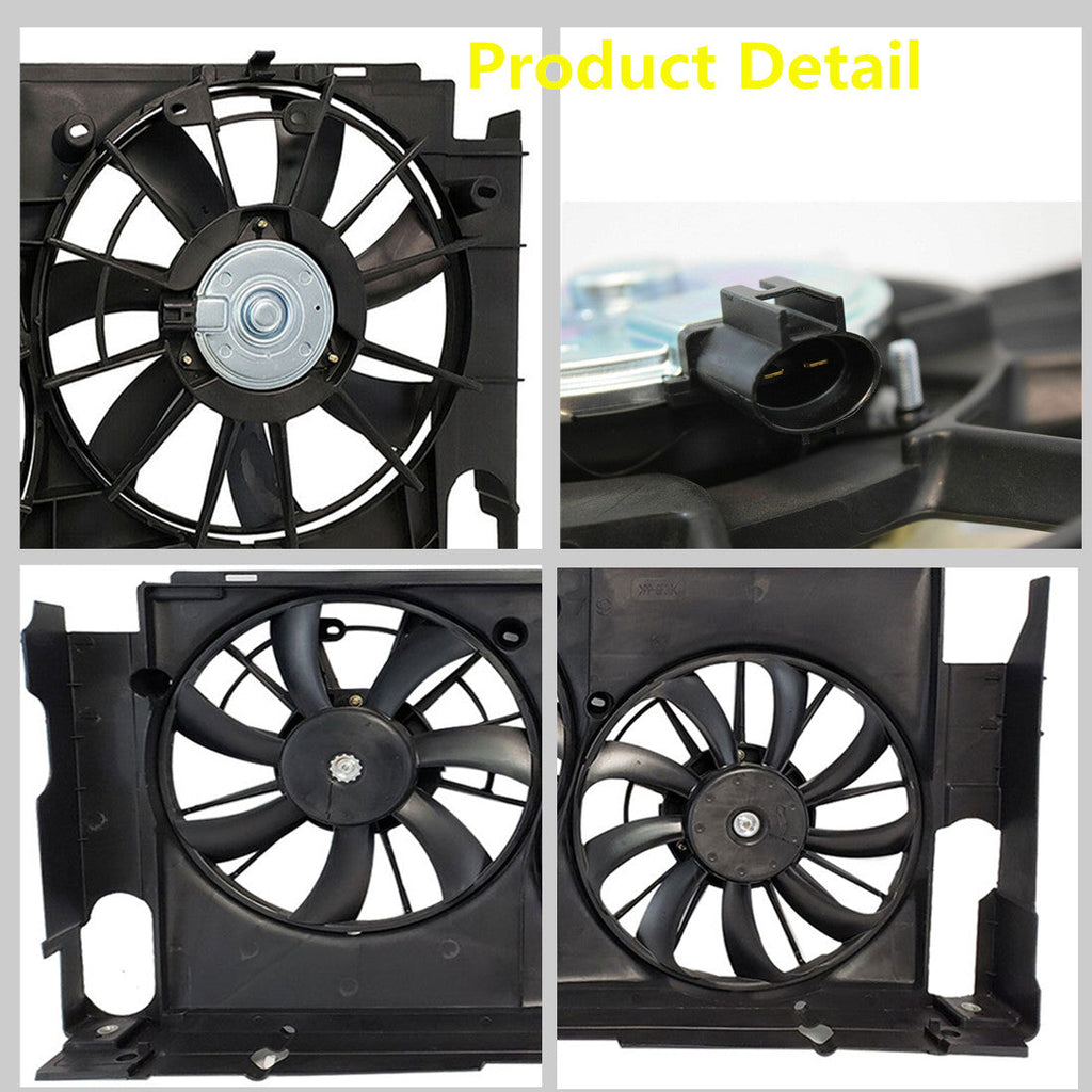 Radiator Cooling Fan Assembly Fit For 2013-2017 Toyota RAV4 TO3115177 Lab Work Auto