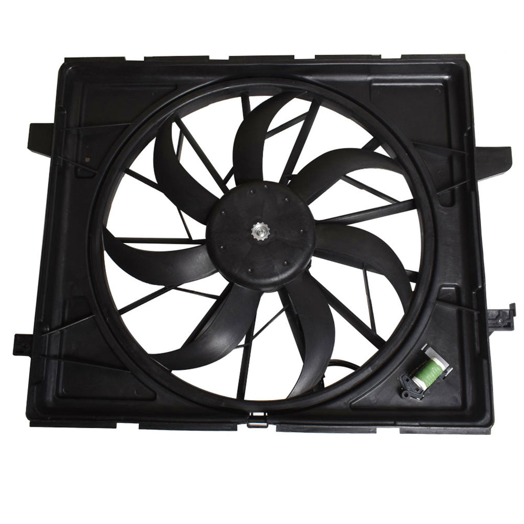 Radiator Cooling Fan For 2011-2016 Jeep Grand Cherokee Dodge Durango CH3115170 Lab Work Auto