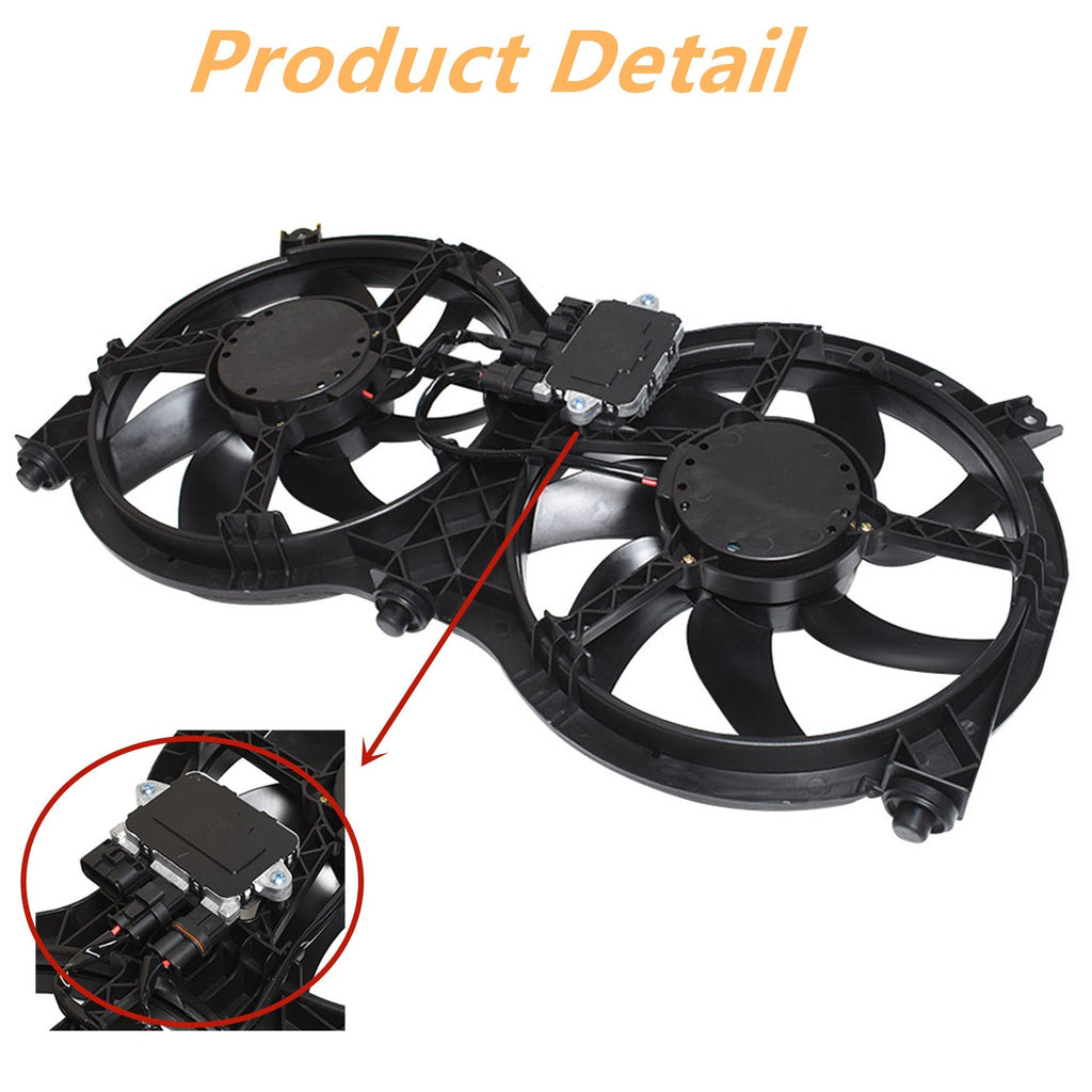 Radiator Cooling Fan For 2013-17 Nissan Pathfinder 2013 Infiniti JX35 NI3115149 Lab Work Auto