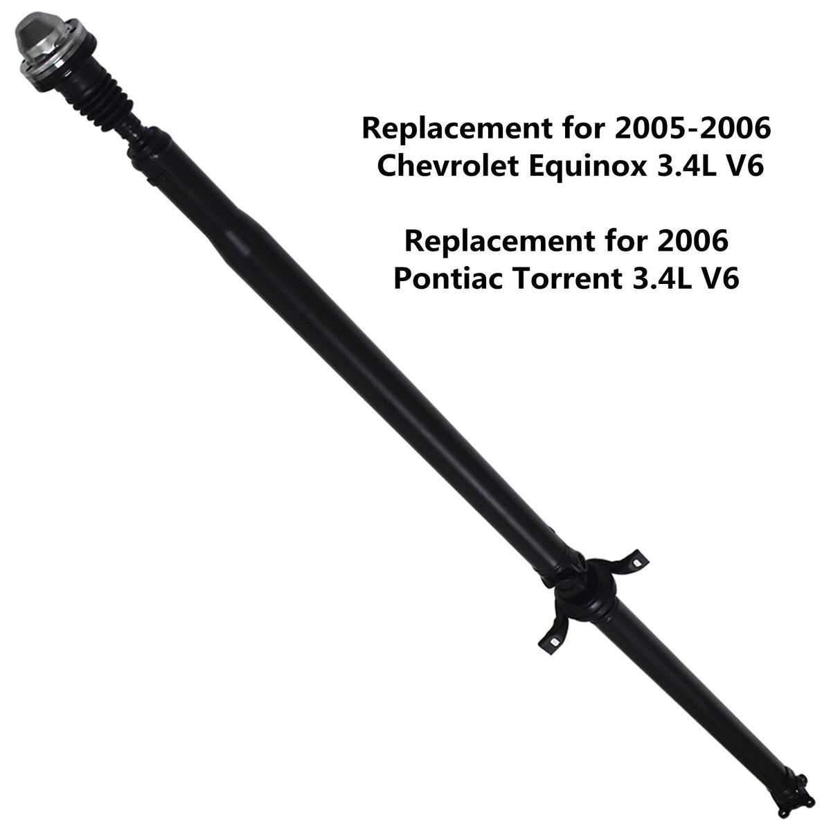 Rear Drive Shaft Prop Shaft Assembly for 2005-2006 Chevrolet Equinox 3.4L V6 Lab Work Auto