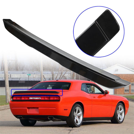 Rear Spoiler Trunk Wing for 2008-2018 Dodge Challenger Gloss Black Hellcat Style Lab Work Auto