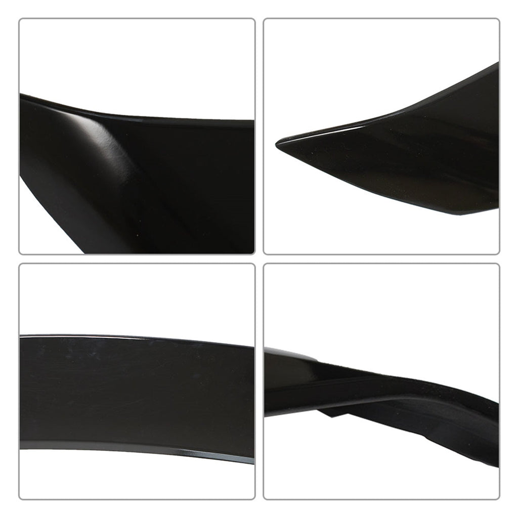 Rear Trunk Spoiler Wing Glossy Black GT Style For 2015-2020 Ford Mustang S550 Lab Work Auto